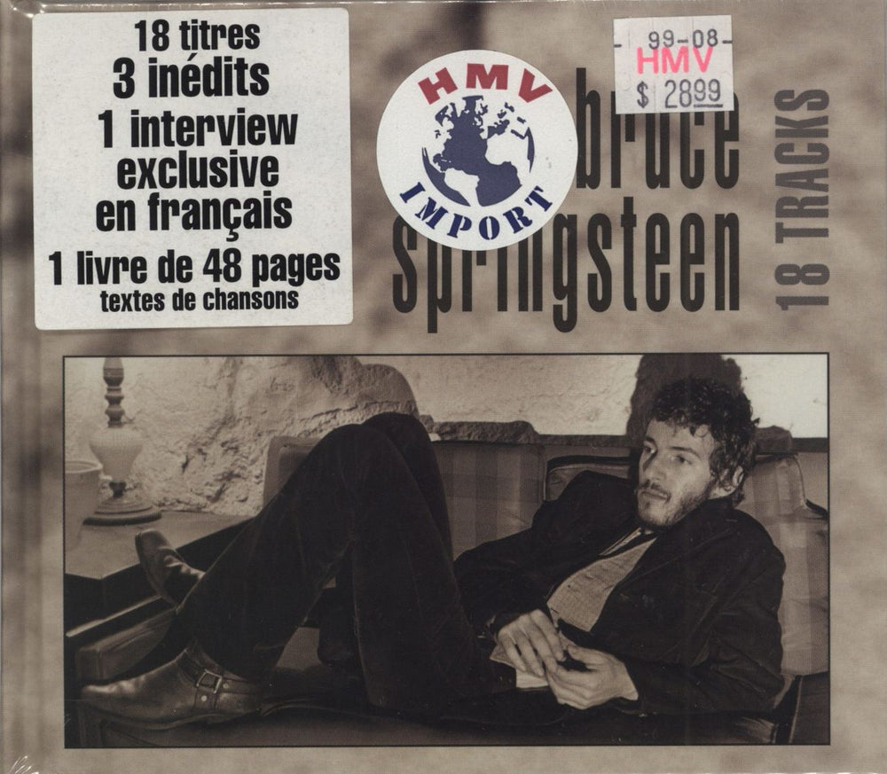 Bruce Springsteen 18 Tracks - Sealed Book Pack French CD album (CDLP) COL4942009