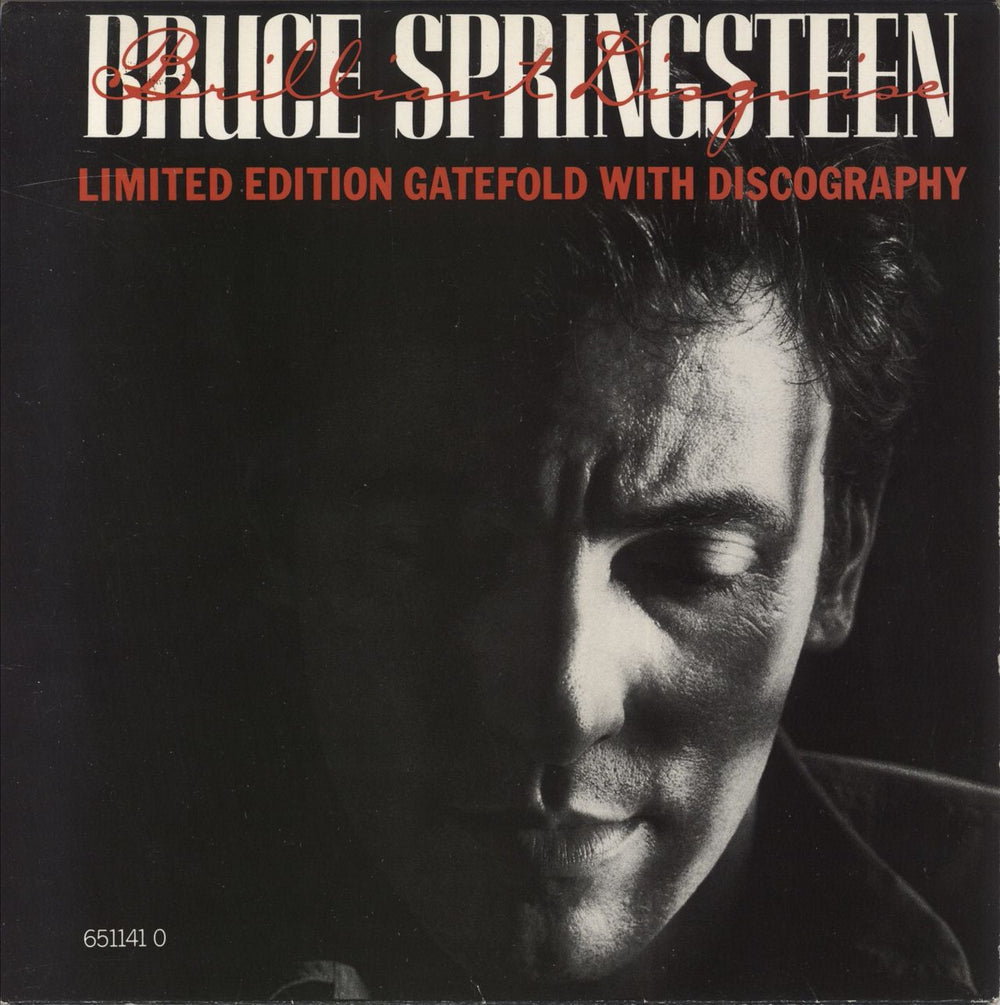 Bruce Springsteen Brilliant Disguise - Gatefold UK 7" vinyl single (7 inch record / 45) 6511410