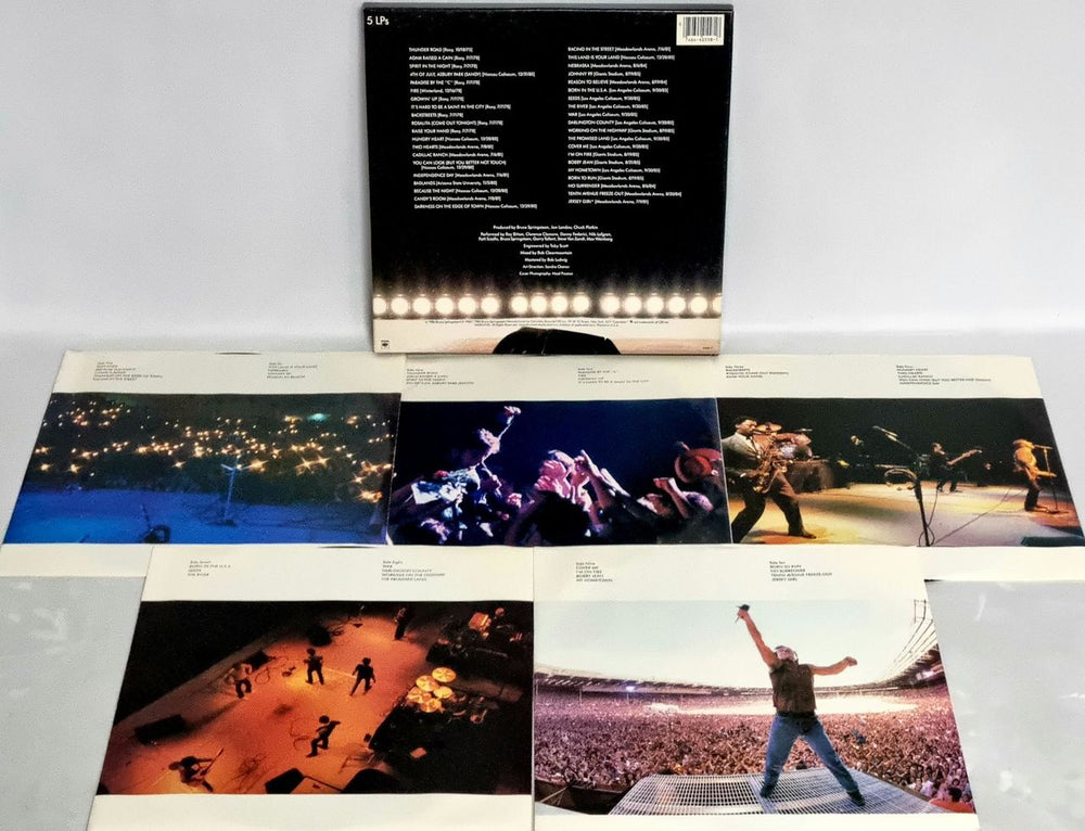 Bruce Springsteen Live 1975/1985 US Vinyl Box Set SPRVXLI788683