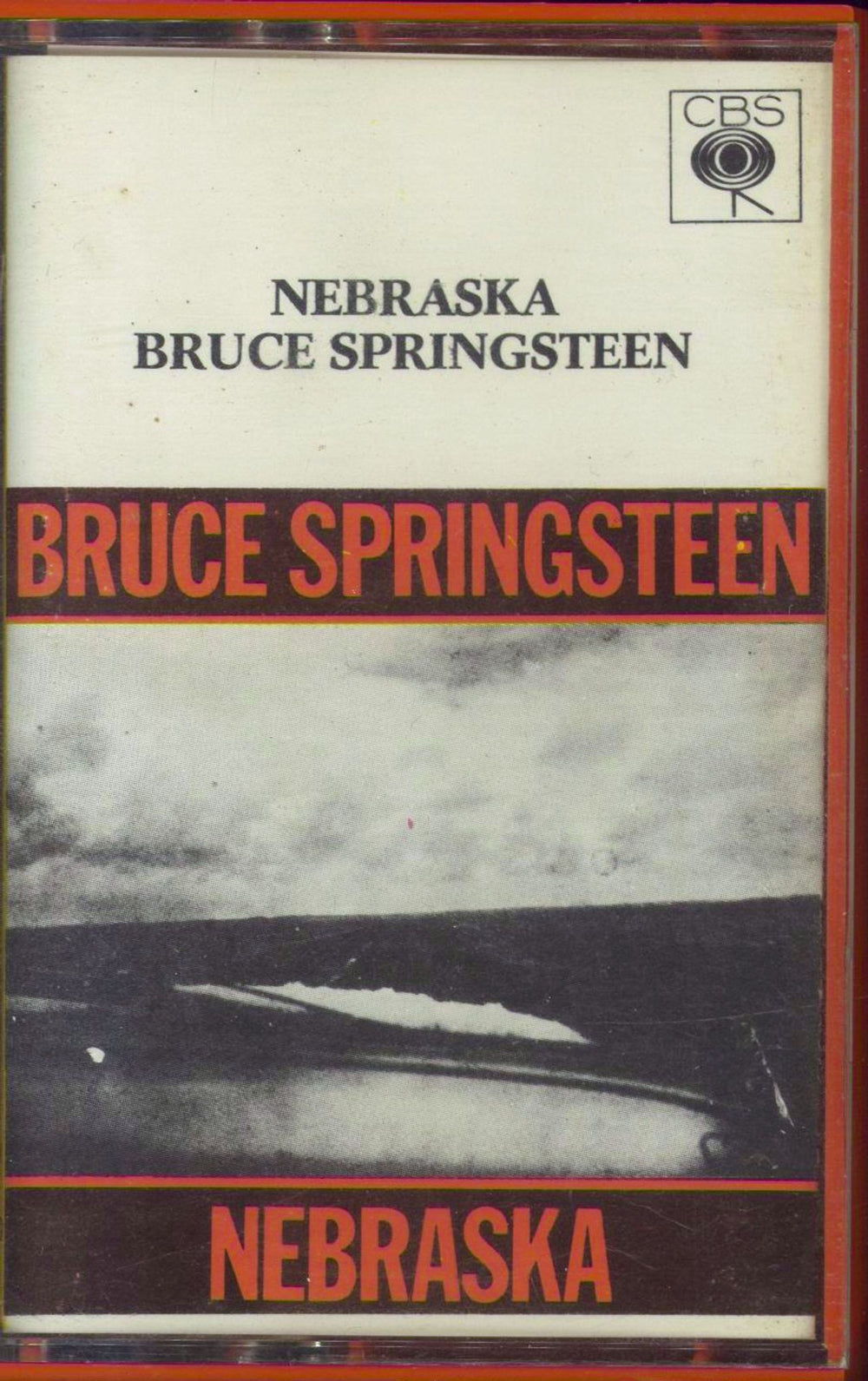 Bruce Springsteen Nebraska Greek cassette album 40-25100