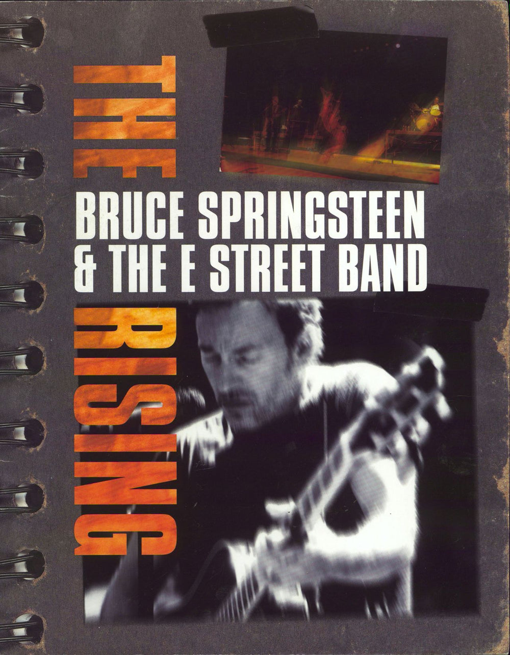 Bruce Springsteen The Rising UK tour programme TOUR PROGRAMME