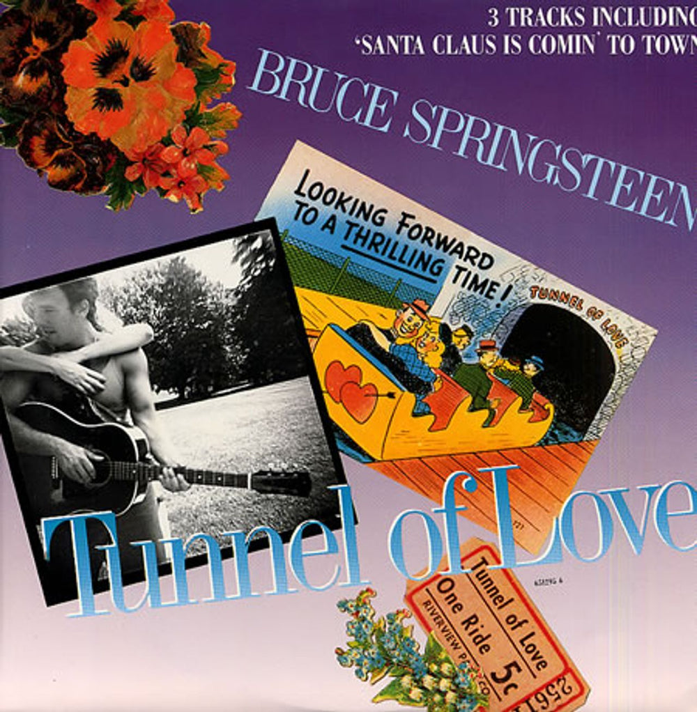 Bruce Springsteen Tunnel Of Love UK 12" vinyl single (12 inch record / Maxi-single) 651295-6