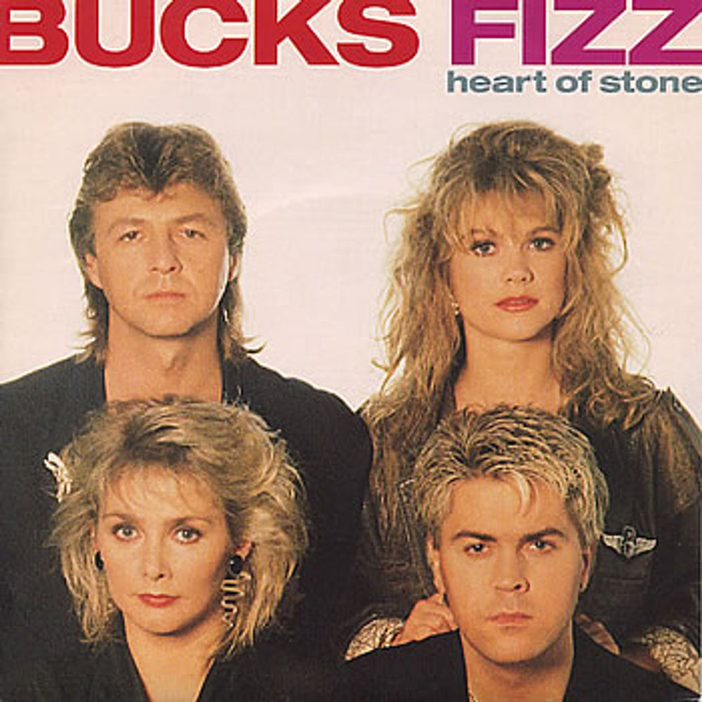 Bucks Fizz Heart Of Stone UK 7" vinyl single (7 inch record / 45) PB42305