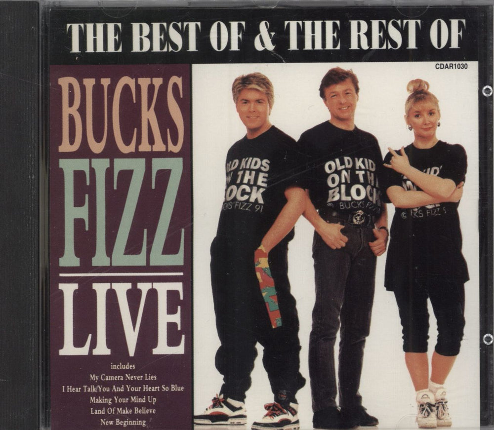 Bucks Fizz The Best Of & The Rest Of Bucks Fizz Live UK CD album (CDLP) CDAR1030