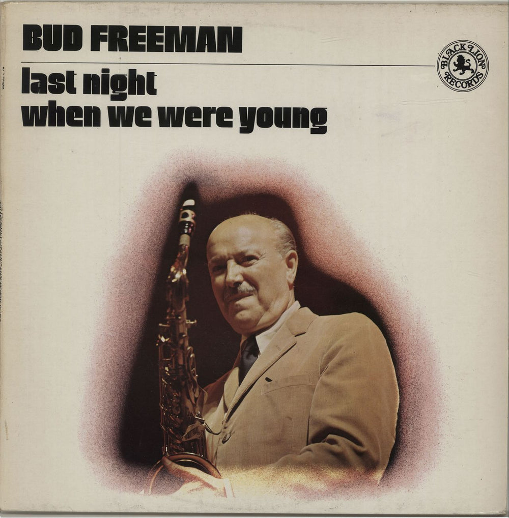 Bud Freeman Last Night When We Were Young UK vinyl LP album (LP record) BLP30189