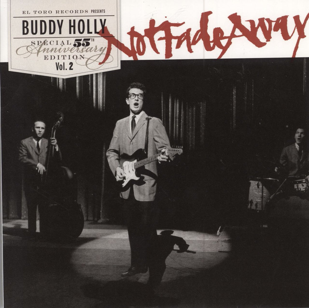 Buddy Holly Not Fade Away - 55th Anniversary Special Edition Vol. 2 Spanish 7" vinyl single (7 inch record / 45) ET-15.036