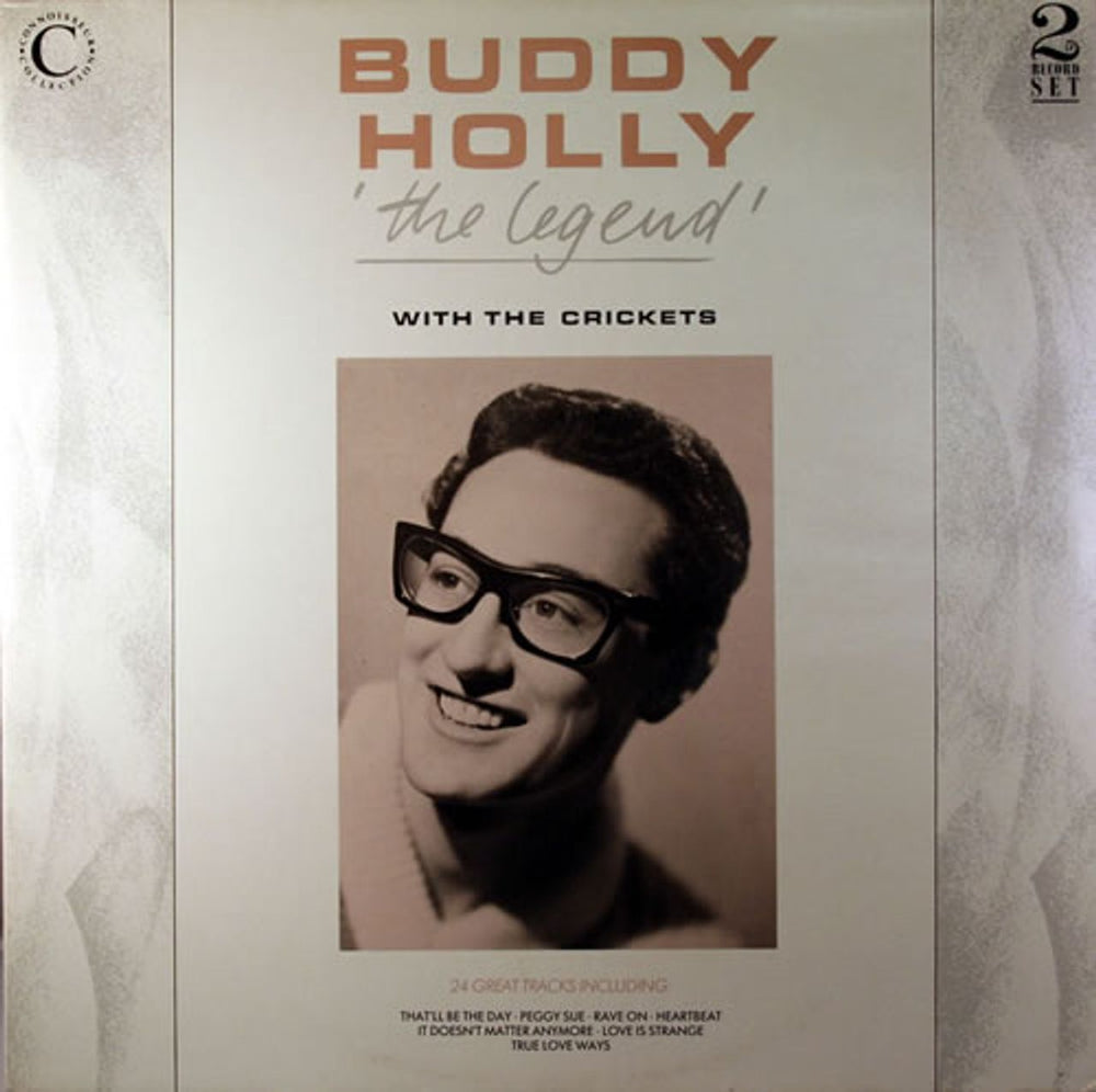 Buddy Holly The Legend UK 2-LP vinyl record set (Double LP Album) VSOPLP114