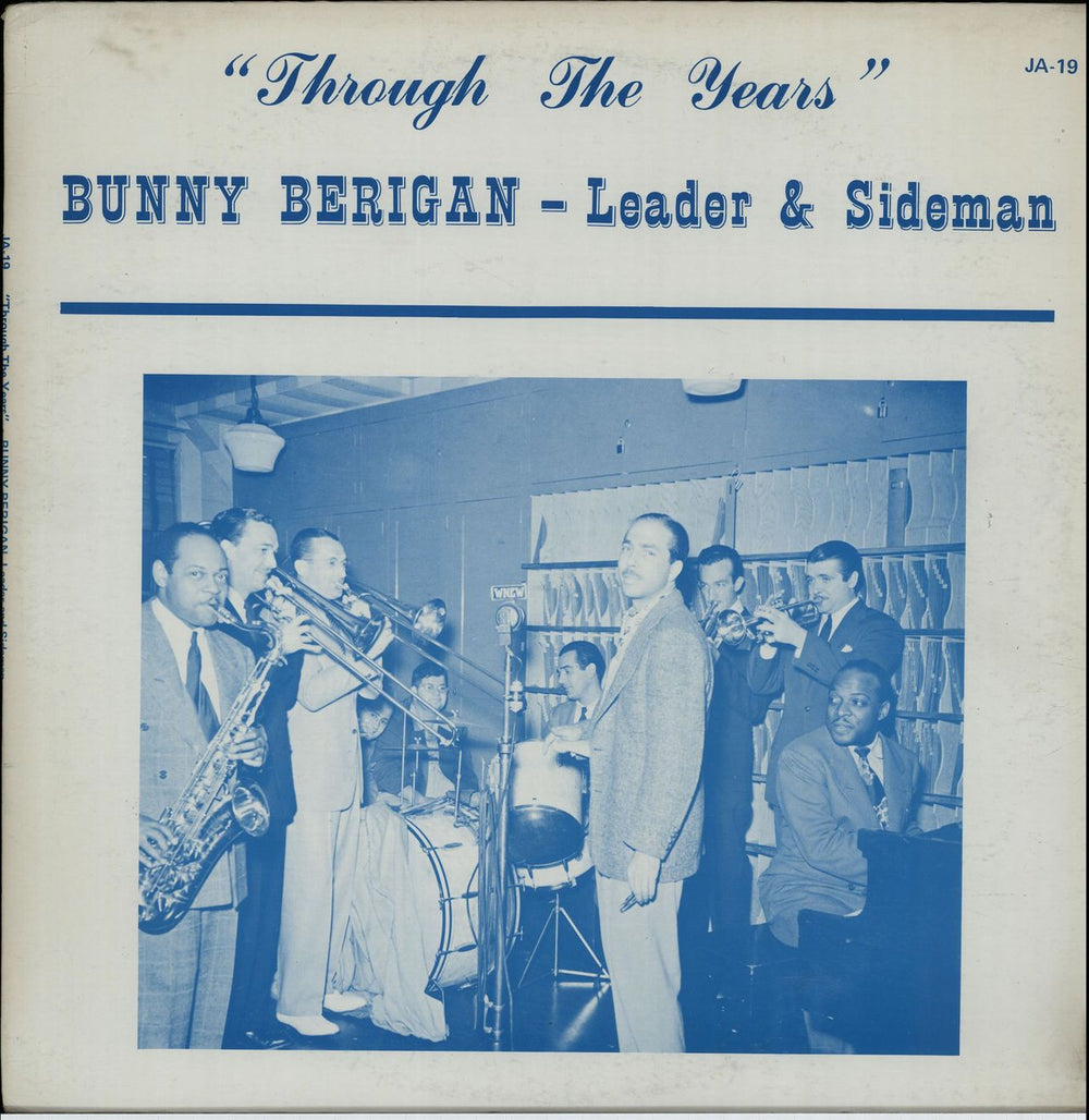 Bunny Berigan "Down By The Old Mill Stream" Bunny In The 30's US vinyl LP album (LP record) JA-19