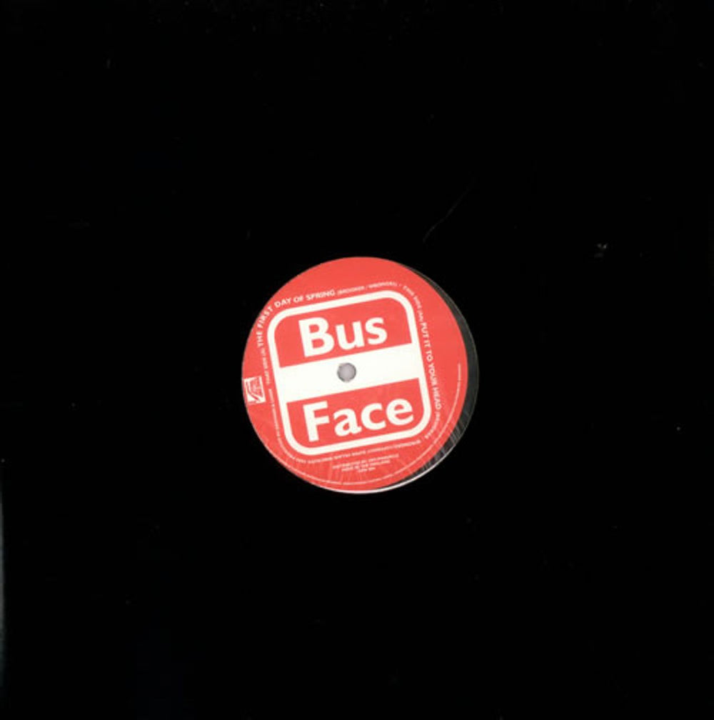 Busface The First Day Of Spring UK 12" vinyl single (12 inch record / Maxi-single) SVW004