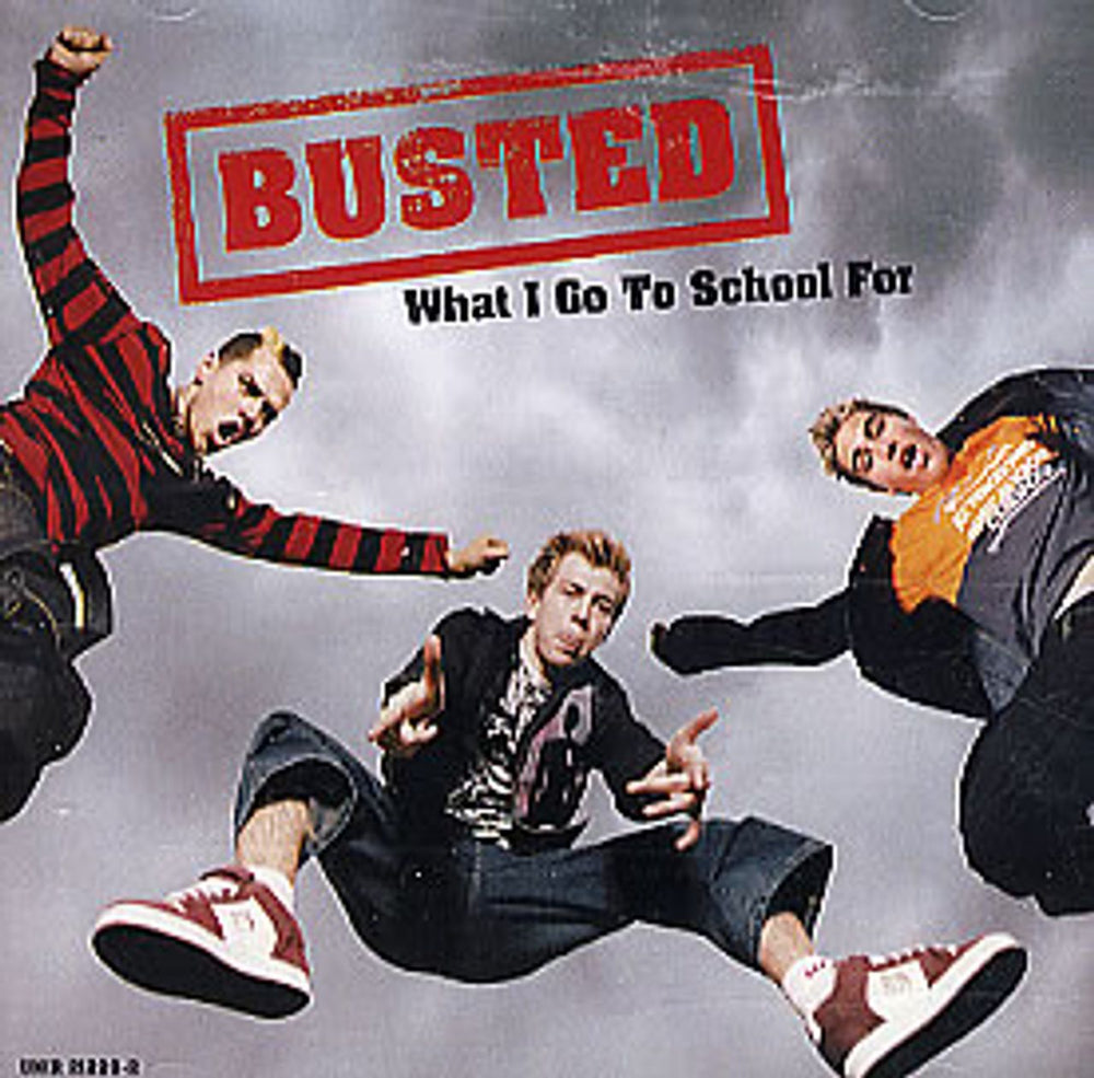 Busted What I Go To School For US Promo CD single (CD5 / 5") UNIR-21220-2