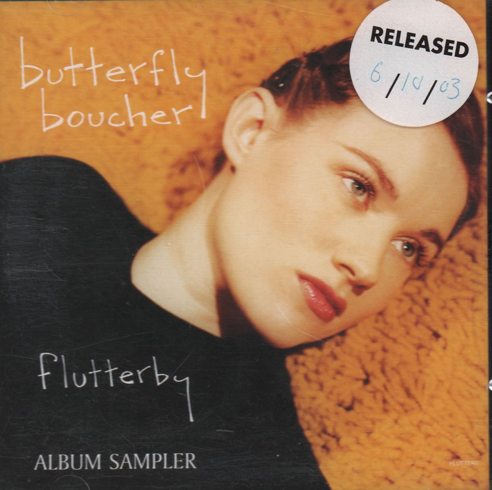 Butterfly Boucher Flutterby - Album Sampler UK Promo CD single (CD5 / 5") FLUTTER1