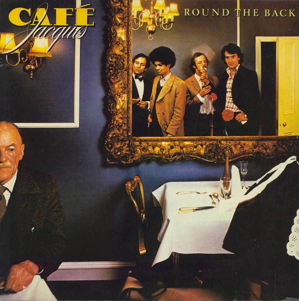 Café Jacques Round The Back UK vinyl LP album (LP record) EPC82315