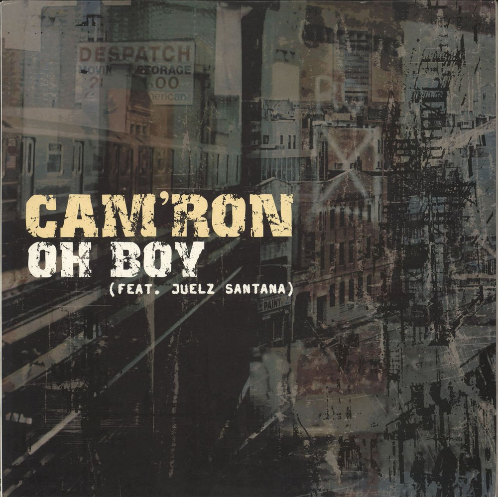 Cam'Ron Oh Boy UK Promo 12" vinyl single (12 inch record / Maxi-single) OHBOYDJ1