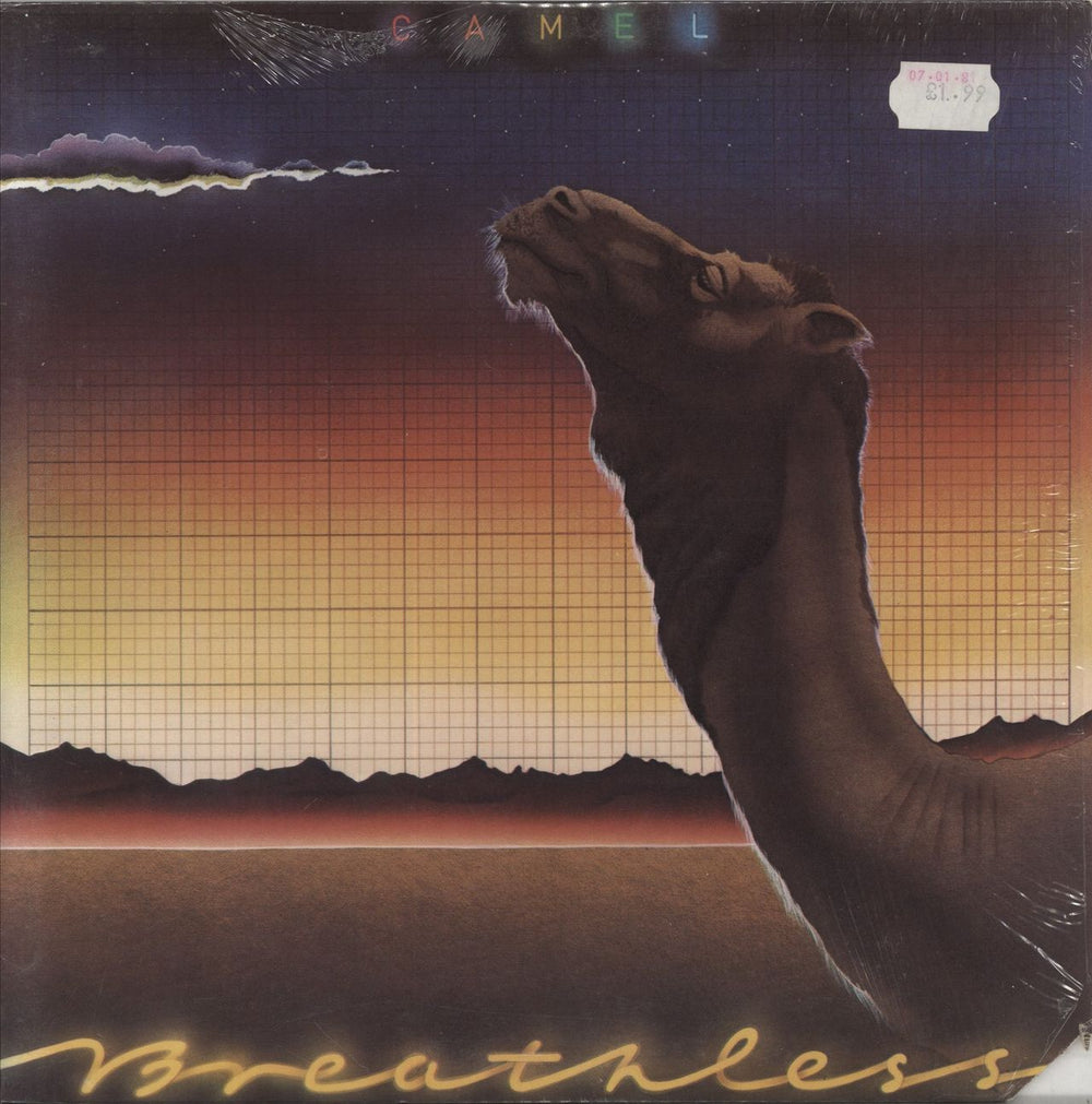 Camel Breathless US vinyl LP album (LP record) AB4206