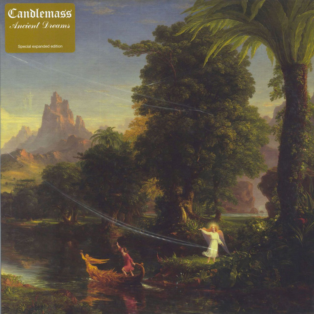 Candlemass Ancient Dreams - Gold/White 180gm Vinyl Finnish 2-LP vinyl record set (Double LP Album) VILELP470