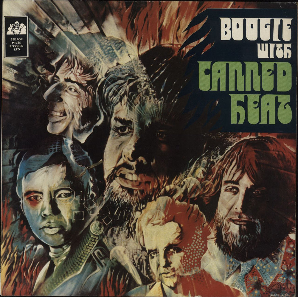 Canned Heat Boogie With Canned Heat UK vinyl LP album (LP record) SEE62