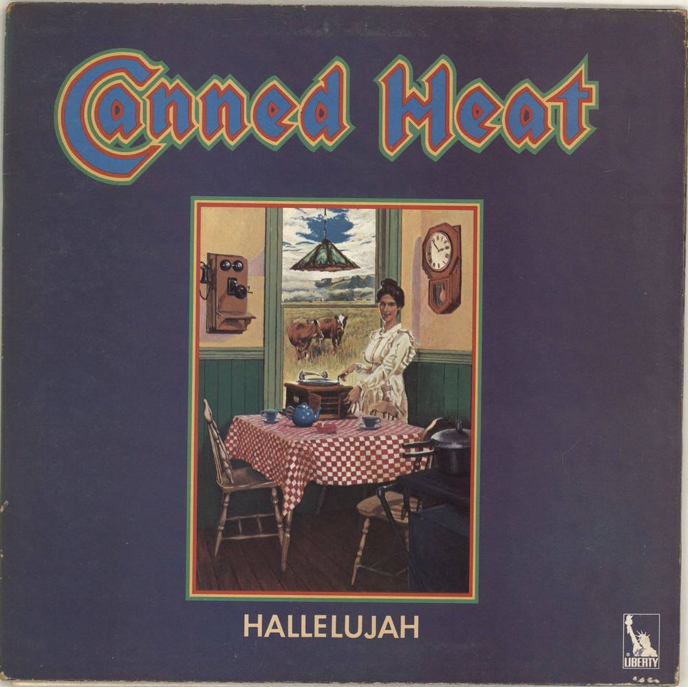 Canned Heat Hallelujah UK vinyl LP album (LP record) LBS83239