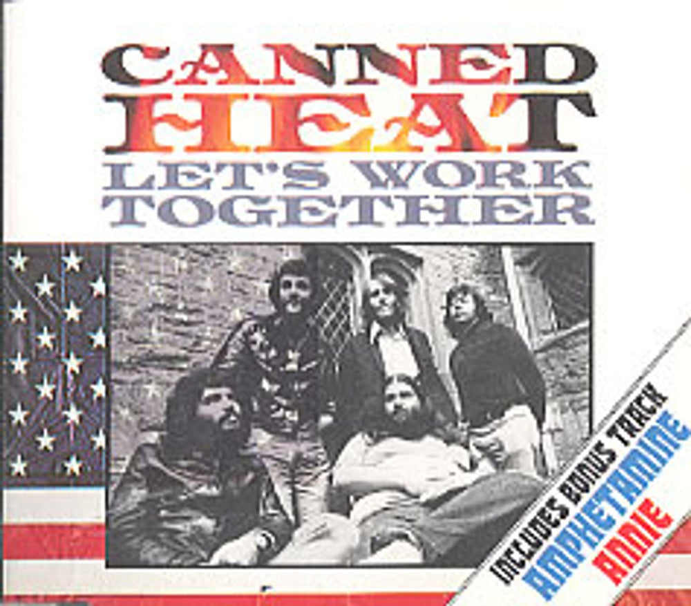 Canned Heat Let's Work Together UK CD single (CD5 / 5") CDEM100