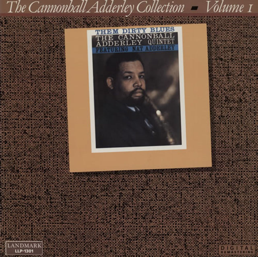 Cannonball Adderley Them Dirty Blues - Cannonball Adderley Collection 1 German vinyl LP album (LP record) LLP-1301