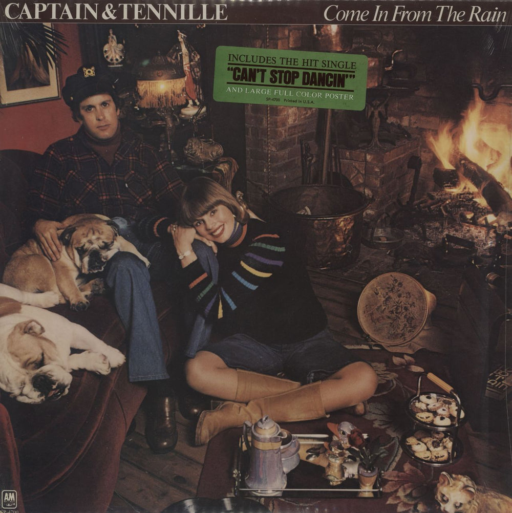 Captain & Tennille Come In From The Rain - Sealed US vinyl LP album (LP record) SP-4700