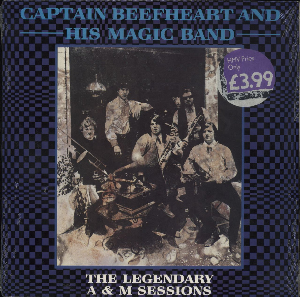 Captain Beefheart & Magic Band The Legendary A & M Sessions UK vinyl LP album (LP record) BLIMP902