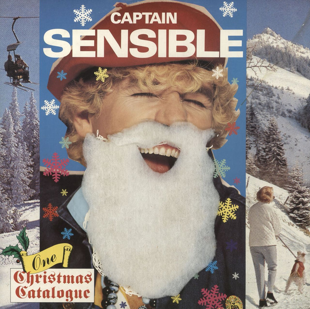 Captain Sensible One Christmas Catalogue + Beard UK 12" vinyl single (12 inch record / Maxi-single) CAPY8