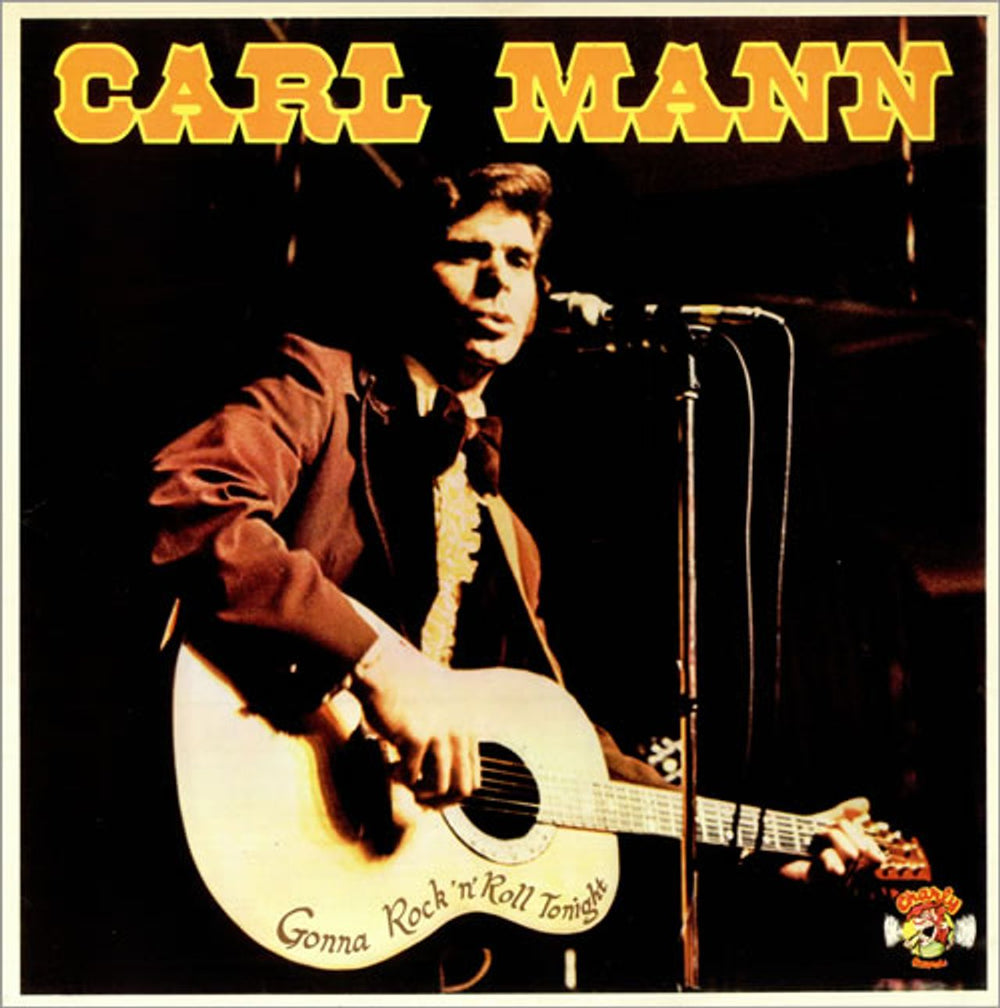 Carl Mann Gonna Rock 'n' Roll Tonight UK vinyl LP album (LP record) CRL5008