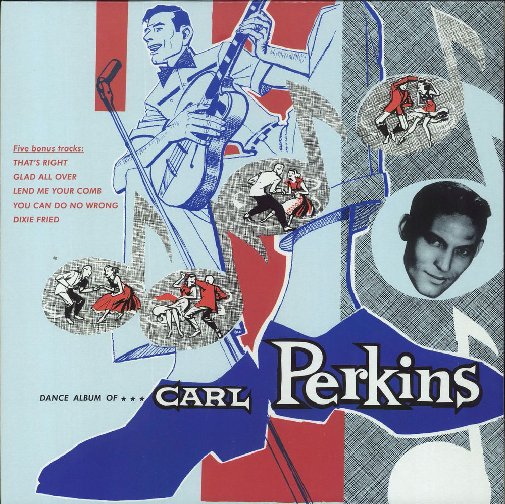 Carl Perkins (R&R) Dance Album Of Carl Perkins UK vinyl LP album (LP record) RUM2011131