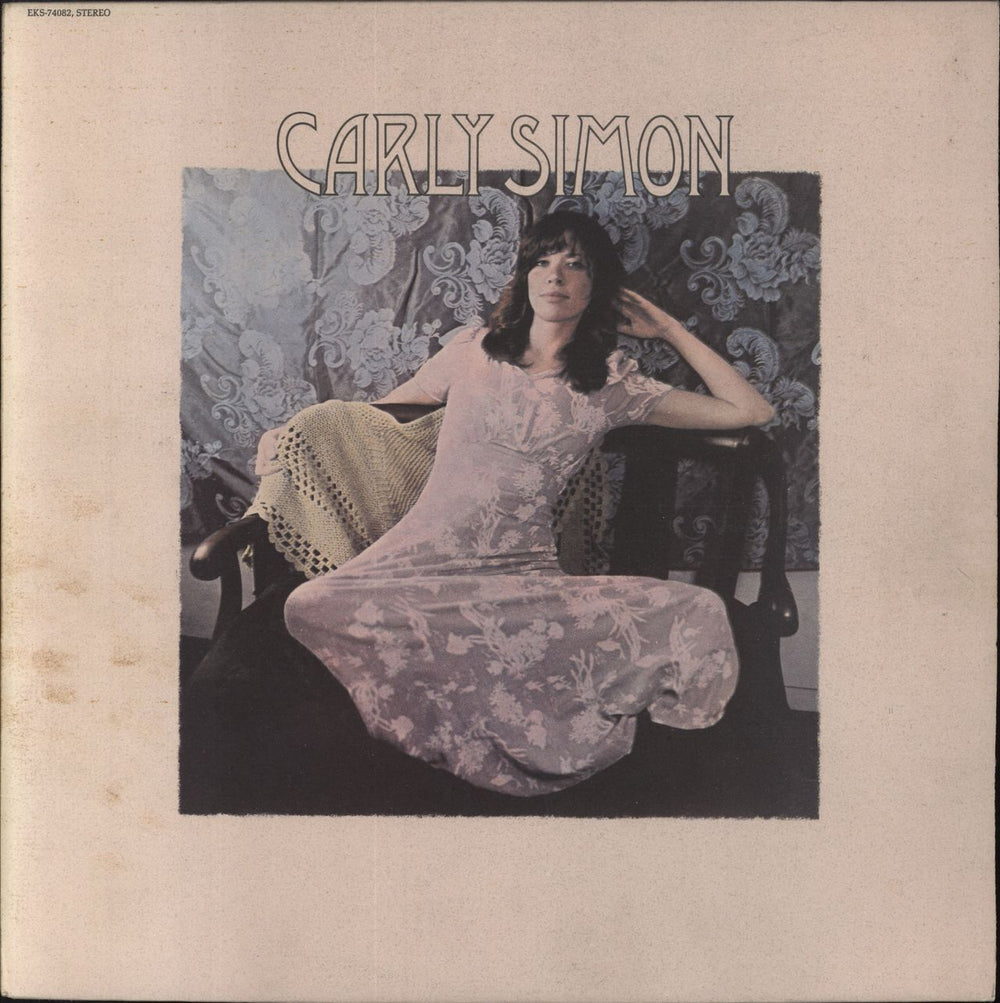 Carly Simon Carly Simon UK vinyl LP album (LP record) EKS-74082