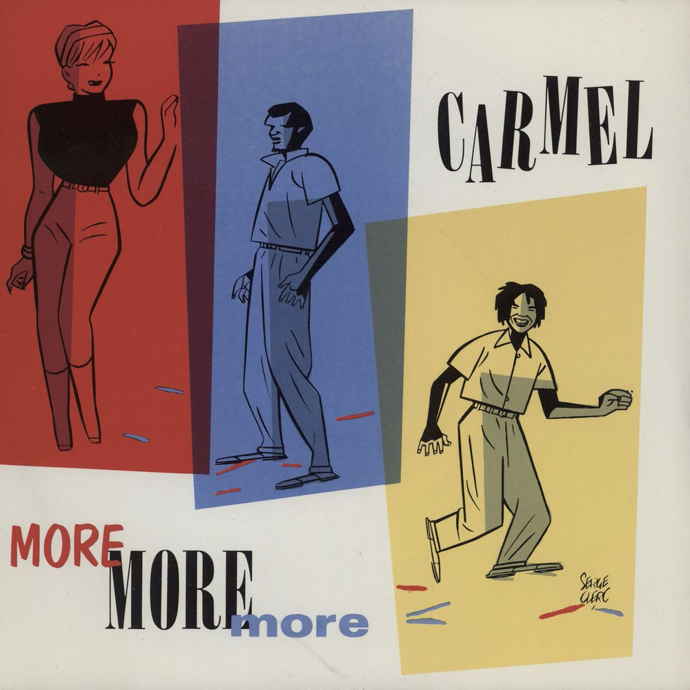 Carmel More More More - Solid UK 7" vinyl single (7 inch record / 45) LON44