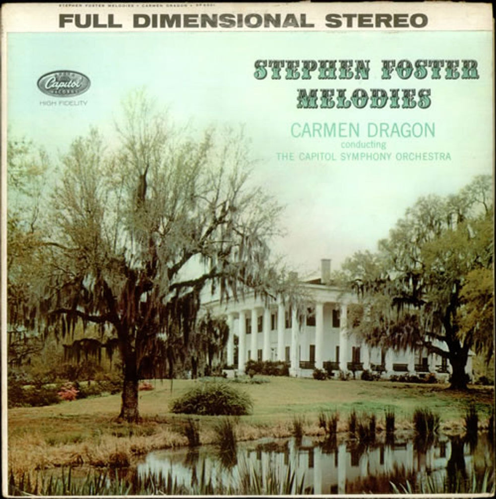 Carmen Dragon Stephen Foster Melodies US vinyl LP album (LP record) SP8501