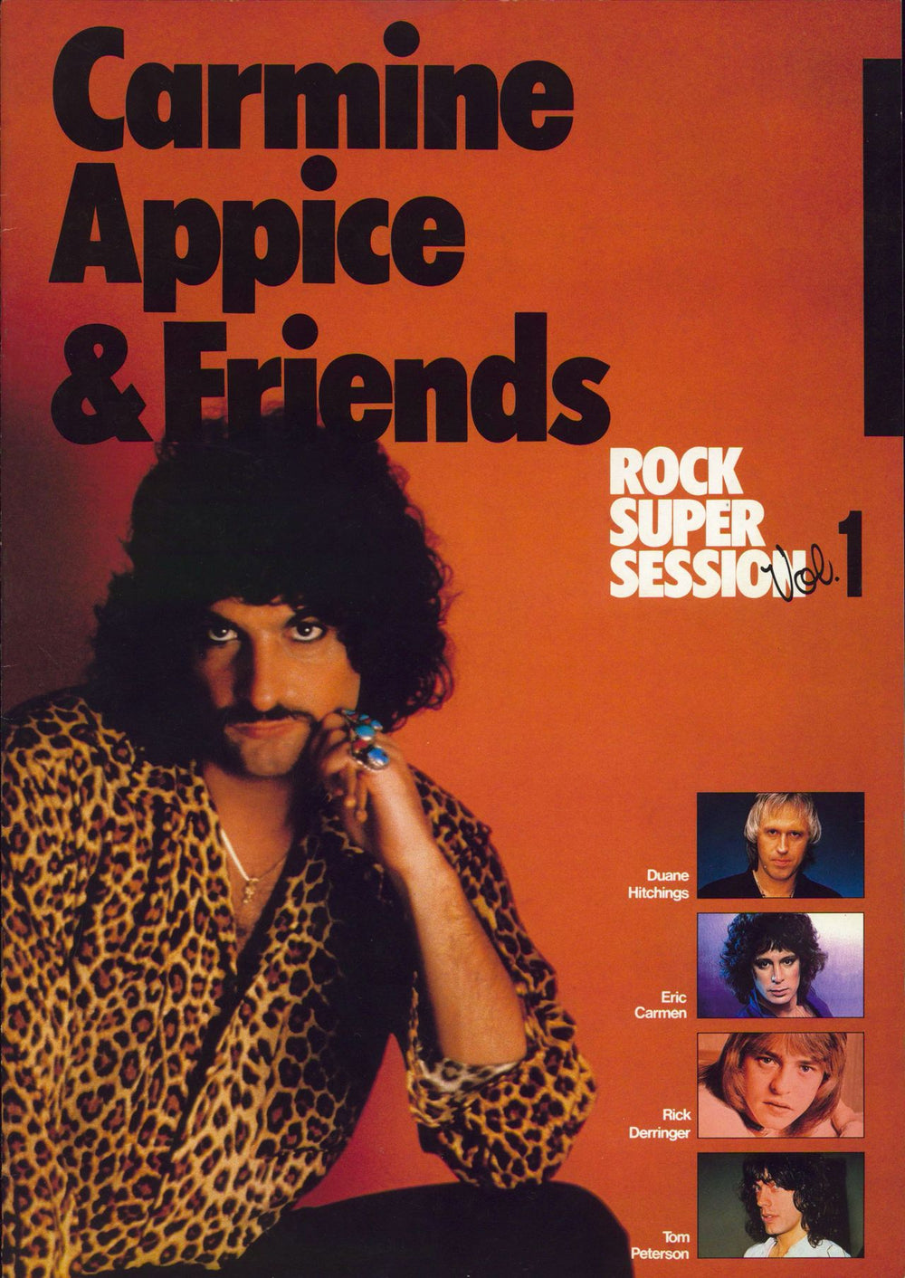 Carmine Appice Rock Super Session Vol. 1 + Ticket Stub Japanese tour programme TOUR PROGRAMME