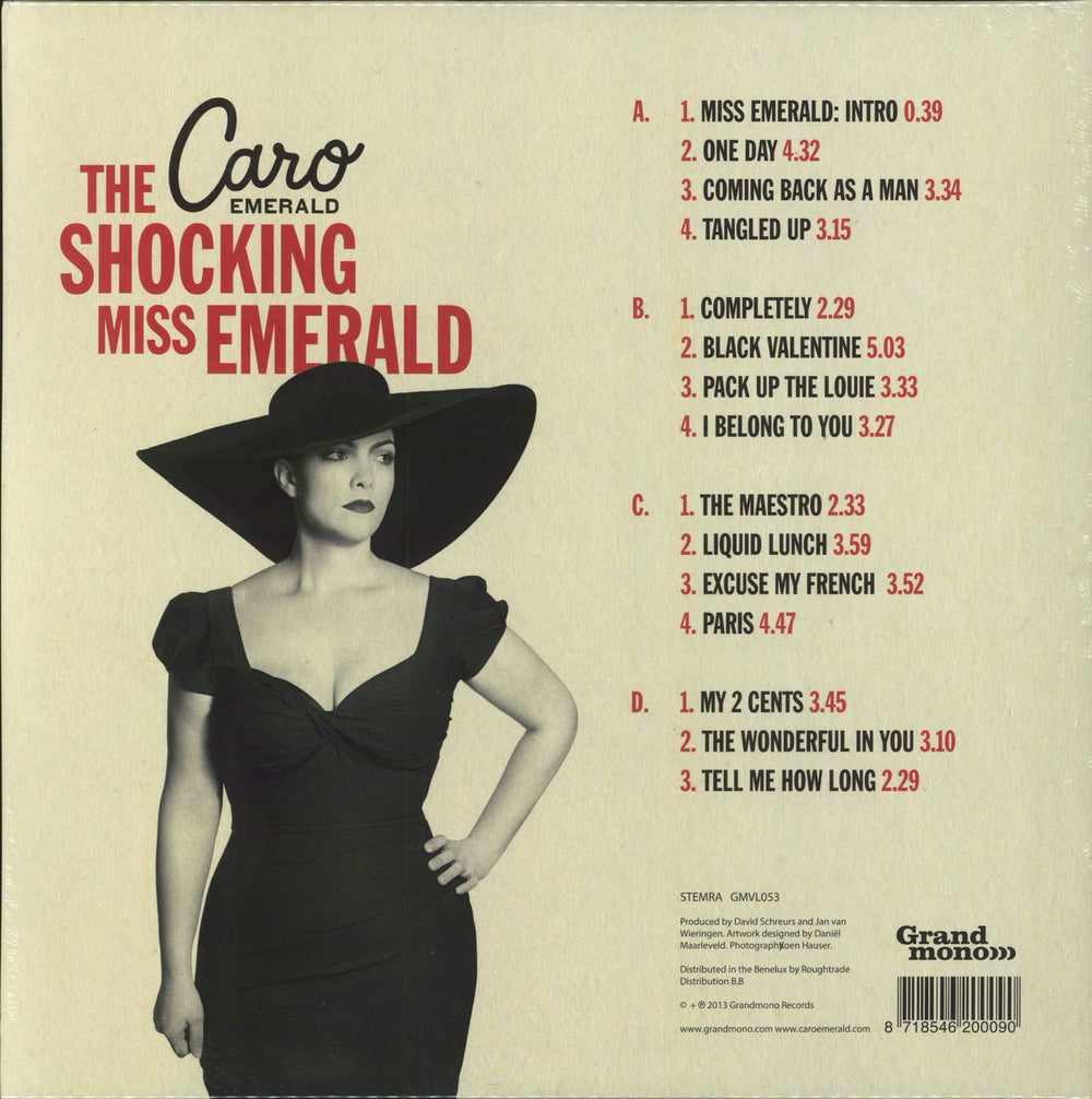 Caro Emerald The Shocking Miss Emerald - Sealed Dutch 2-LP vinyl record set (Double LP Album) 8718546200090