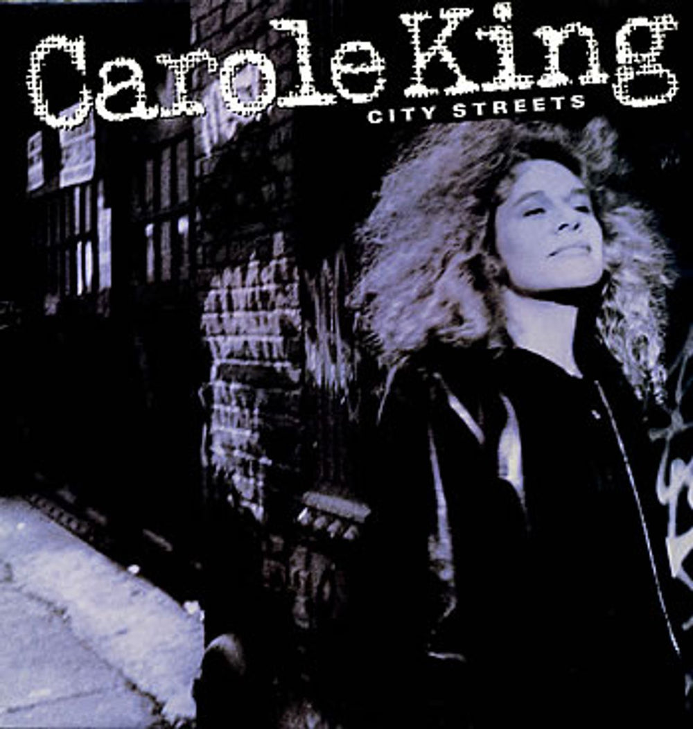 Carole King City Streets UK vinyl LP album (LP record) EST2092