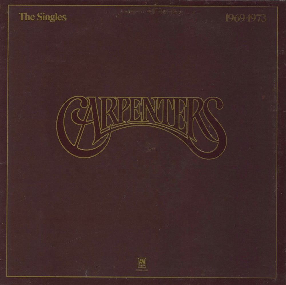 Carpenters The Singles 1969-1973 - Purple Vinyl EX UK vinyl LP album (LP record) AMLH63601