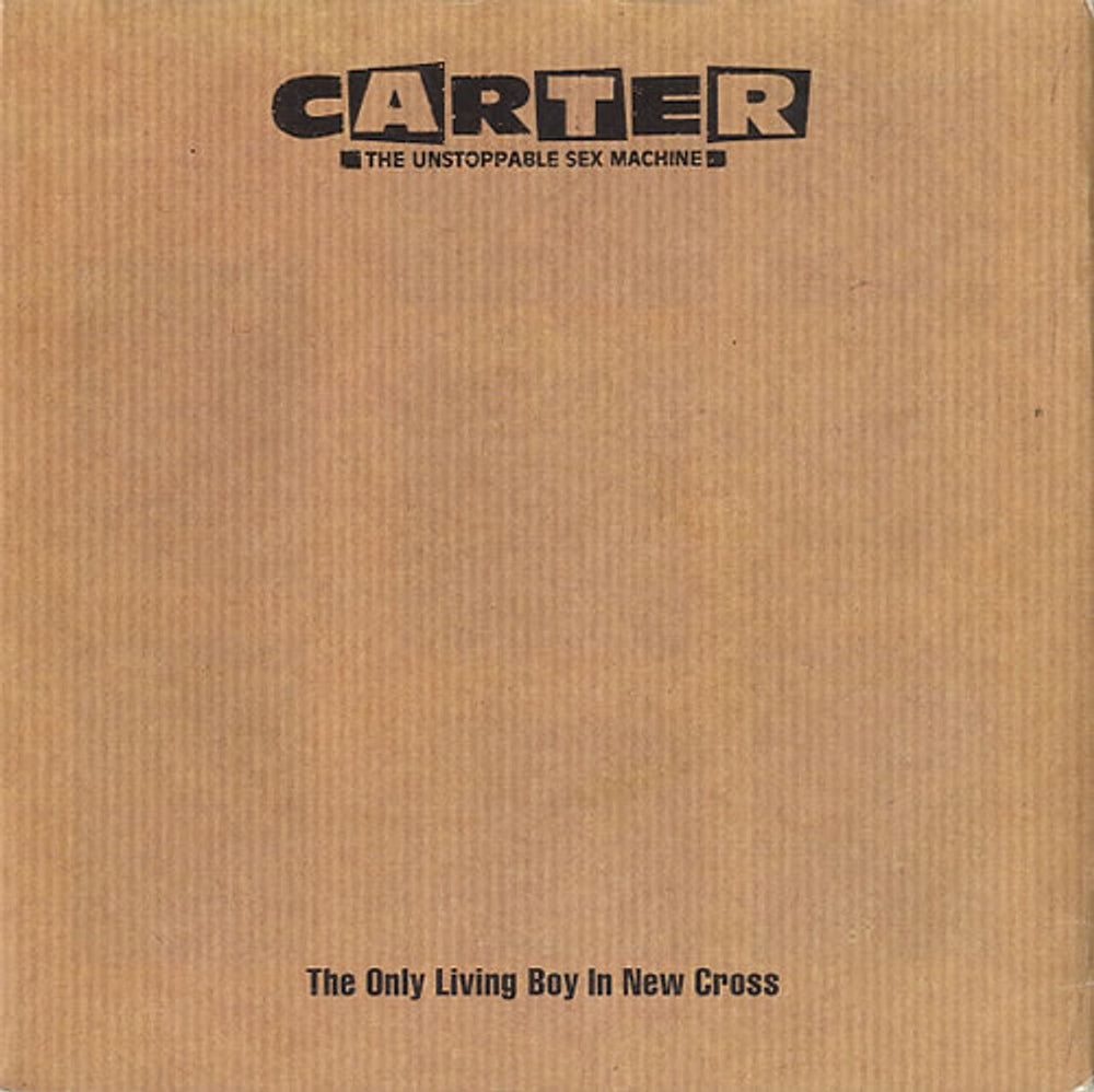 Carter USM The Only Living Boy In New Cross UK 7" vinyl single (7 inch record / 45) USM4