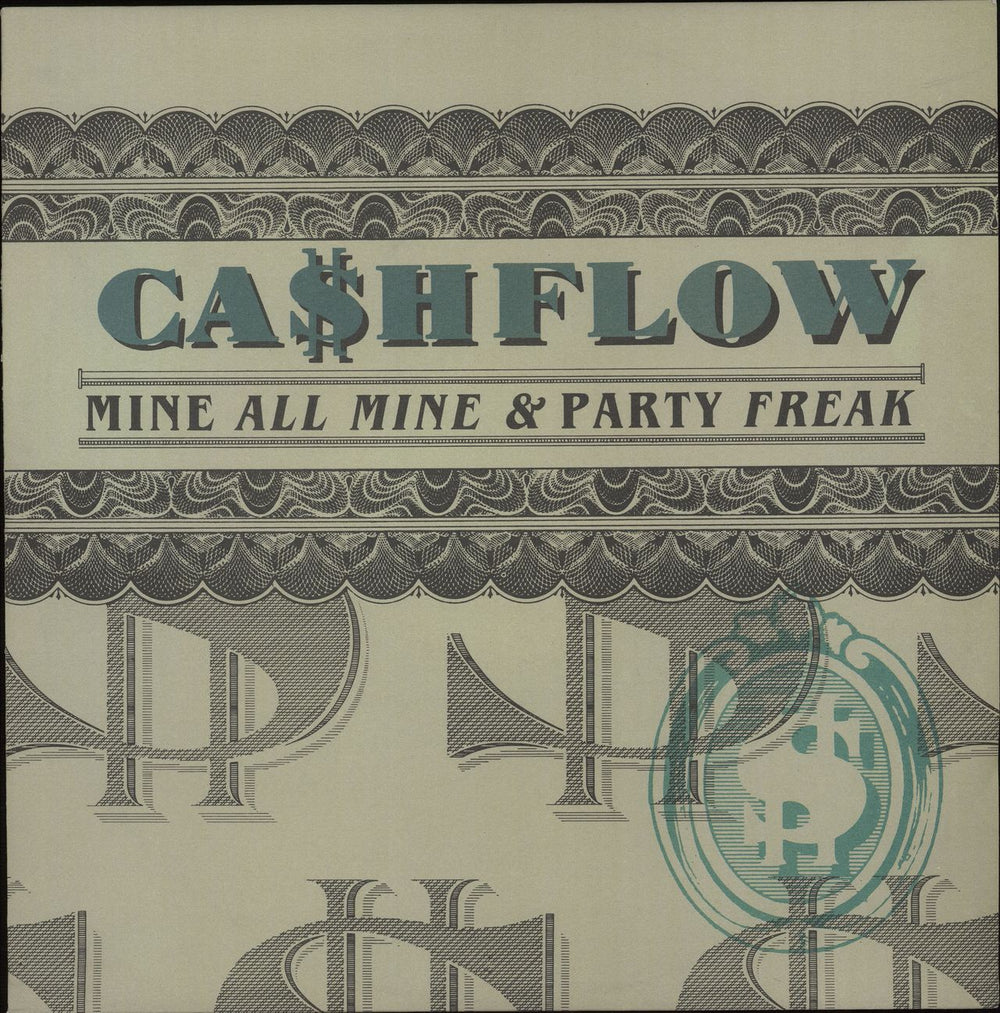 Ca$hflow Mine All Mine UK 12" vinyl single (12 inch record / Maxi-single) JABX30