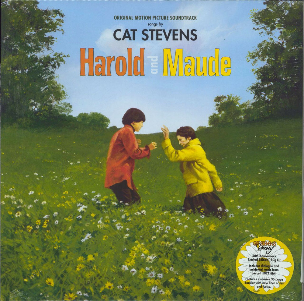 Cat Stevens Harold And Maude: 50th Anniversary - 180gm Vinyl - Sealed UK vinyl LP album (LP record) 00602435996820