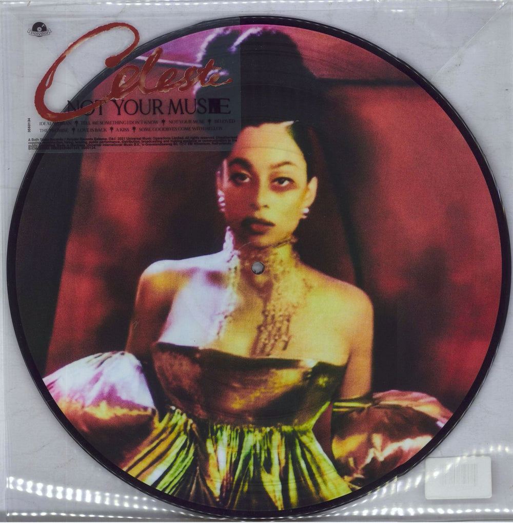 Celeste (Soul) Not Your Muse UK picture disc LP (vinyl picture disc album) 0881443