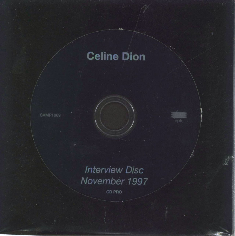 Celine Dion Interview Disc November 1997 Australian Promo CD album (CDLP) SAMP1009