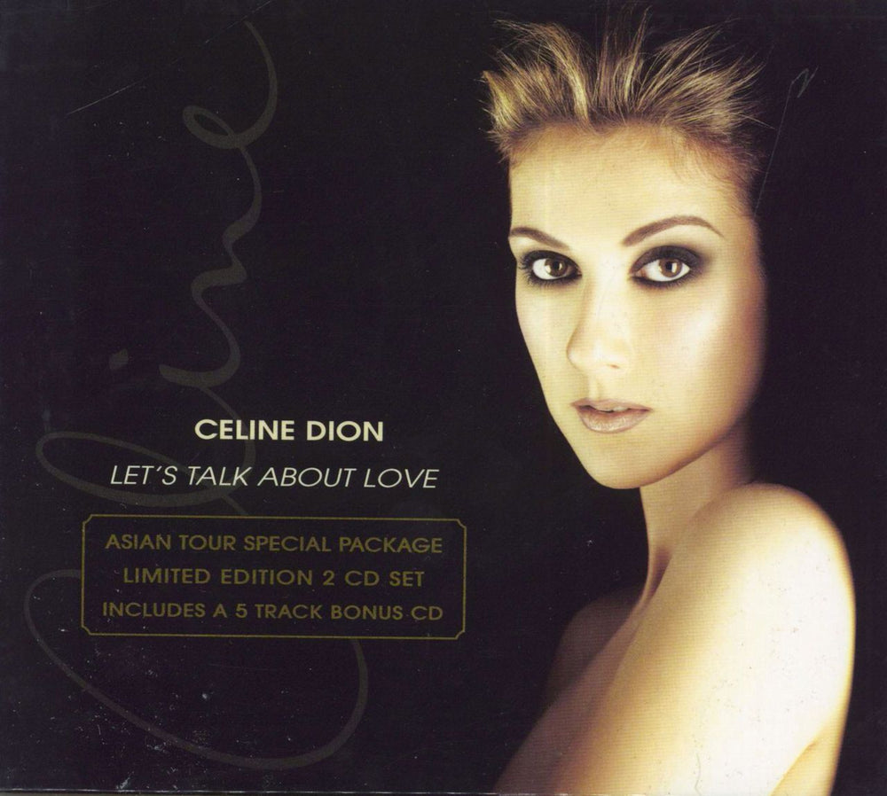 Celine Dion Let's Talk About Love Taiwanese 2 CD album set (Double CD) 493134.2