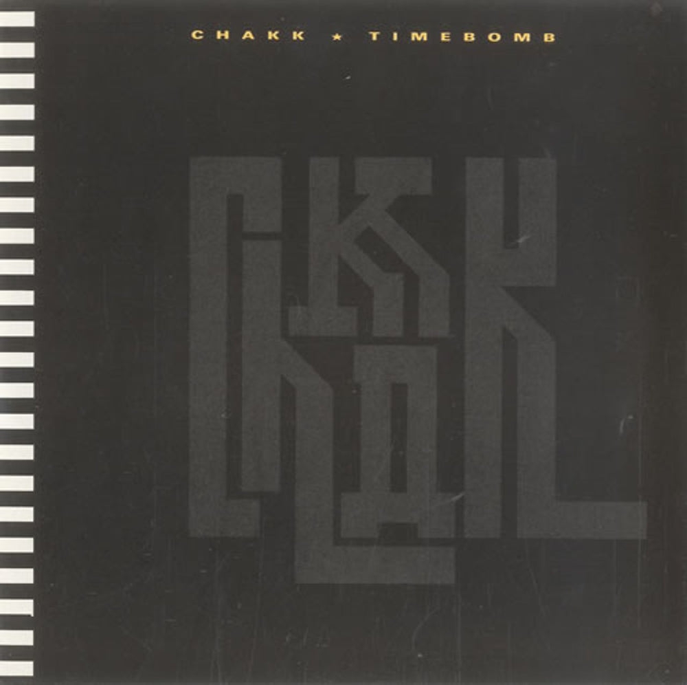Chakk Timebomb UK 7" vinyl single (7 inch record / 45) FON6