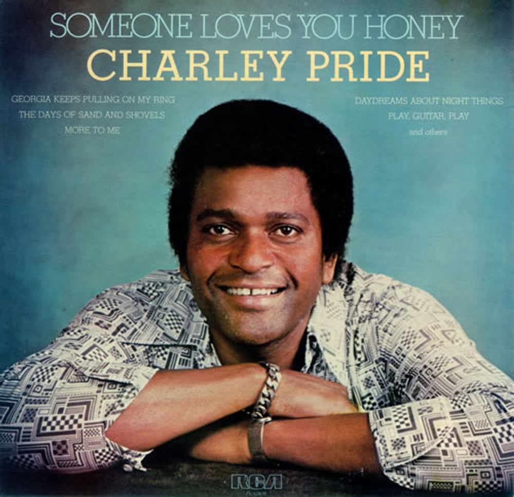 Charley Pride Someone Loves You Honey UK vinyl LP album (LP record) PL12478