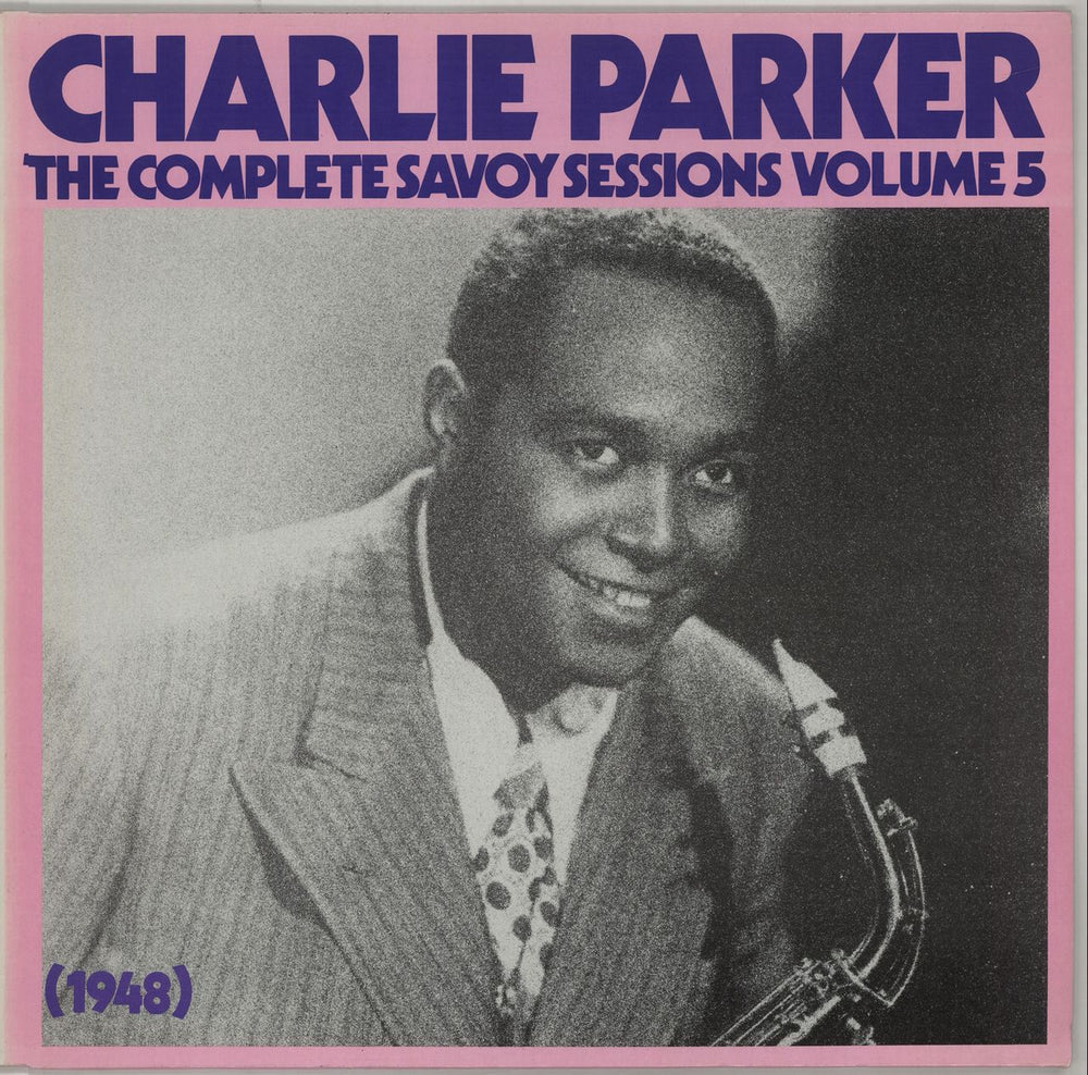 Charlie Parker The Complete Savoy Sessions Volume 5 German vinyl LP album (LP record) WL70832