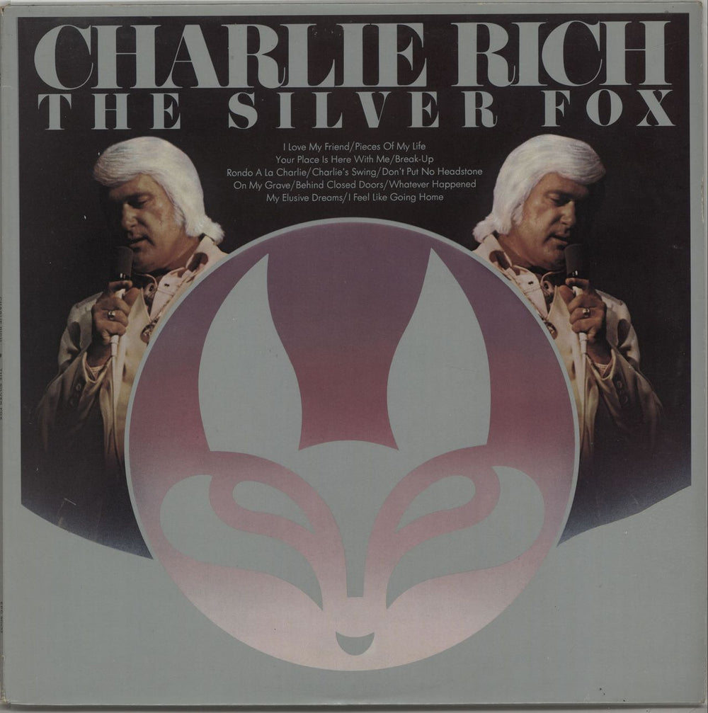 Charlie Rich The Silver Fox UK vinyl LP album (LP record) EPC80532