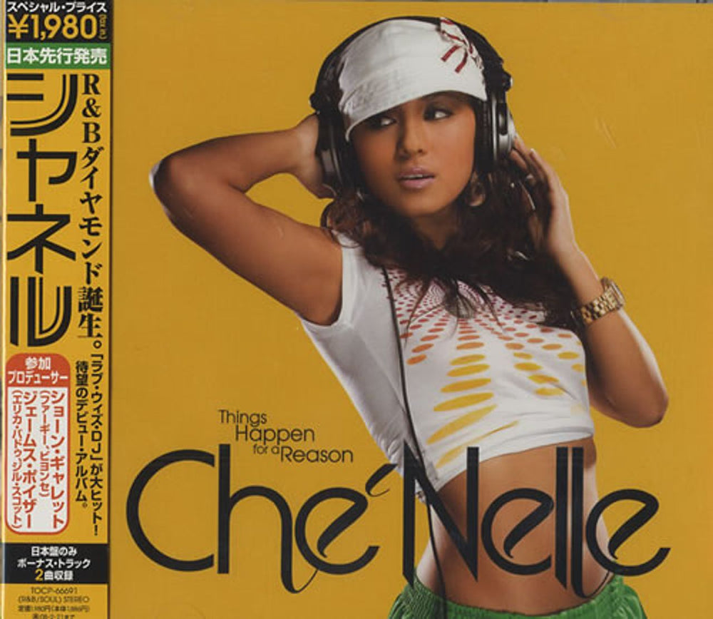 Che'Nelle Things Happen For A Reason Japanese Promo CD album (CDLP) TOCP-66691