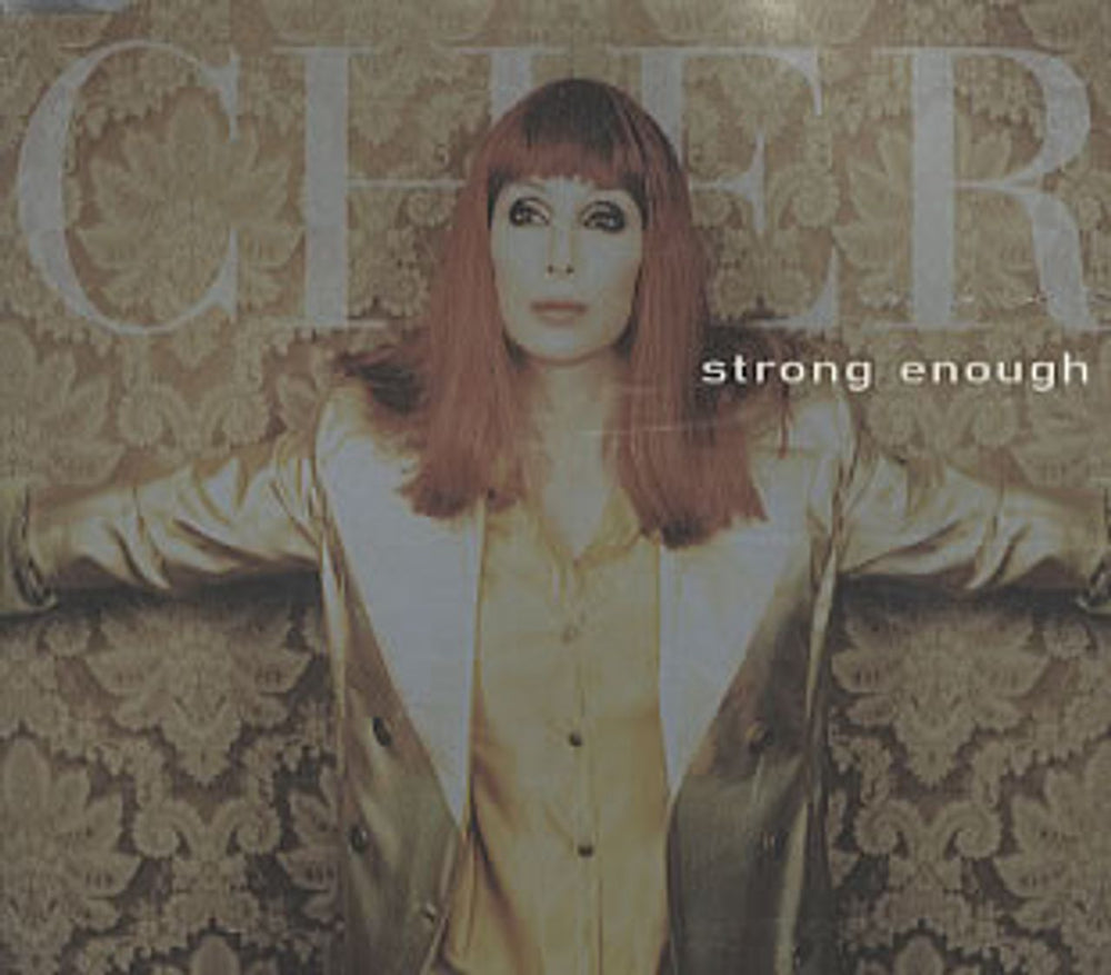 Cher Strong Enough UK 2-CD single set (Double CD single) WEA201CD1/2