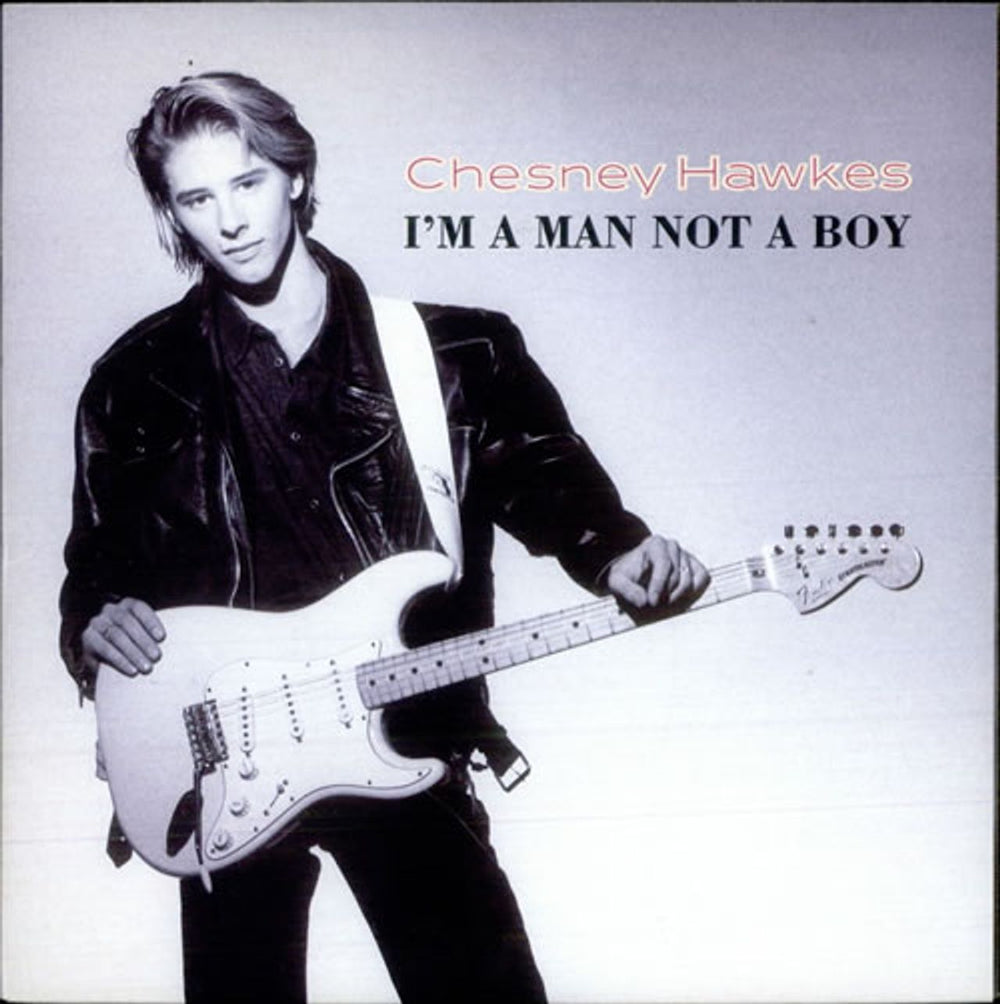 Chesney Hawkes I'm A Man Not A Boy UK 7" vinyl single (7 inch record / 45) CHS3708