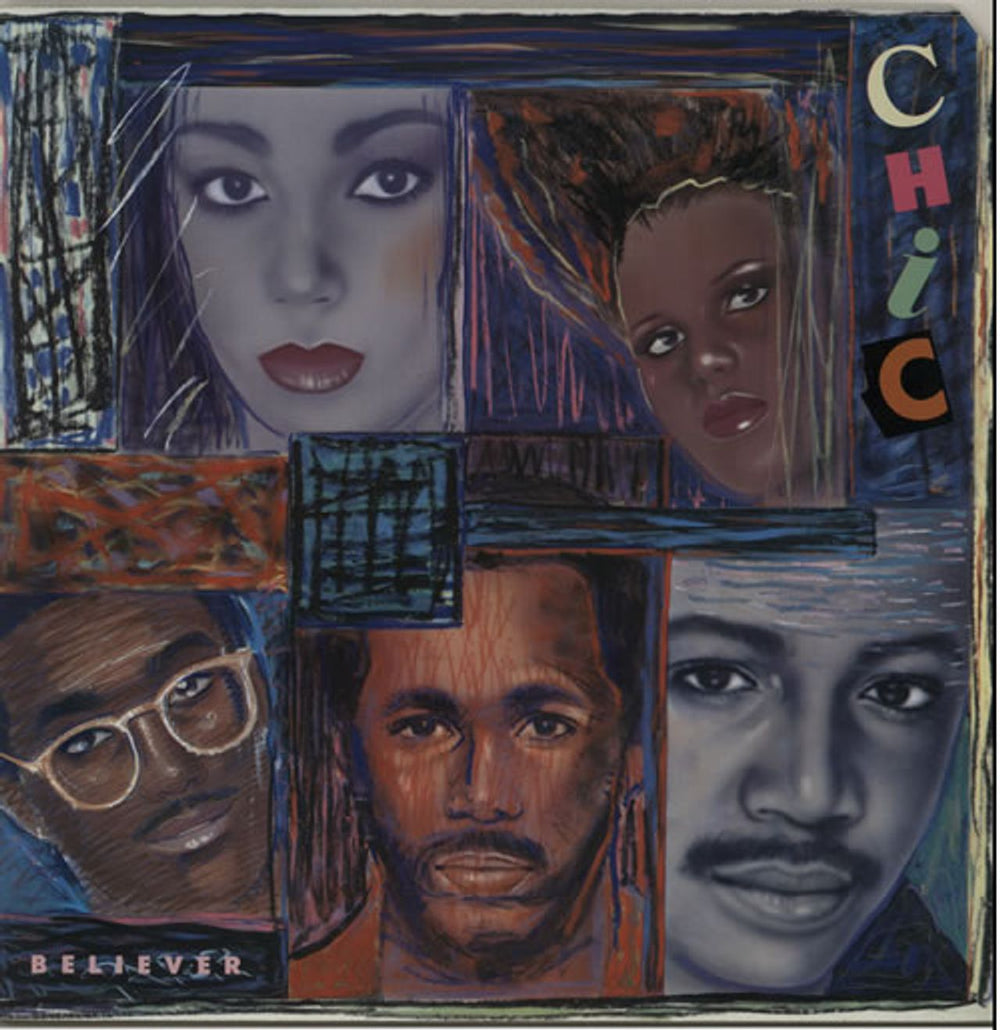 Chic Believer German vinyl LP album (LP record) 78-0107-1