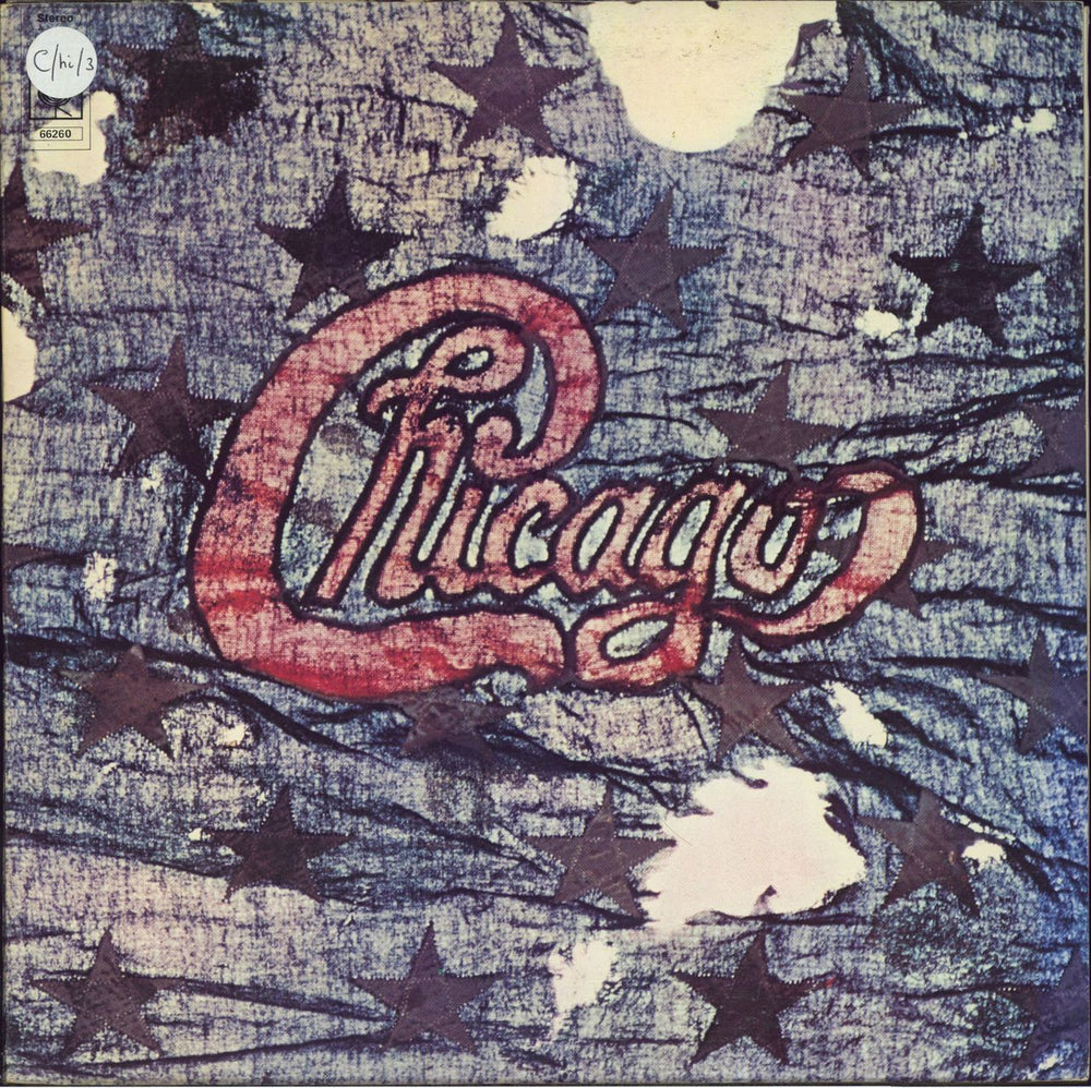 Chicago Chicago III + Poster - library sticker UK 2-LP vinyl record set (Double LP Album) 66260